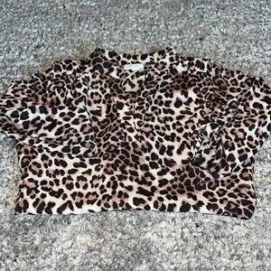 Leopard Dressy Shirt